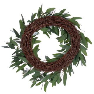 Foto 2 | Foto 2 | Corona Artificial Vickerman De 61 Cm Con Semillas De Sauce Verde - Venta Internacional.