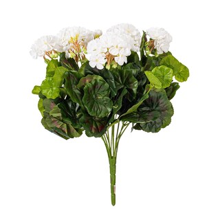 Foto 1 | Foto 1 | Planta Artificial Vickerman  Geranio Blanco  44 Cm - Venta Internacional.