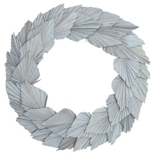 Foto 1 | Foto 1 | Lanza De Palma Blanca Lavada Wreath Vickerman De 61 Cm - Venta Internacional.