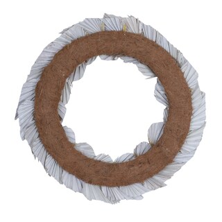 Foto 3 | Foto 3 | Lanza De Palma Blanca Lavada Wreath Vickerman De 61 Cm - Venta Internacional.
