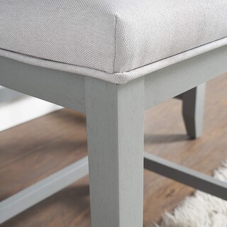 Foto 4 | Foto 4 | Taburete De Maquillaje Crosley Furniture Vista Tapizado Gris - Venta Internacional.
