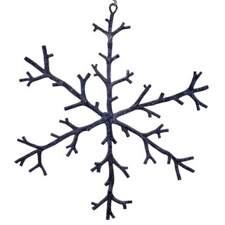 Foto 1 | Foto 1 | Adorno De Copo De Nieve Con Ramita Marrón Esmerilado De 12 Pulgadas De Vickerman  Paquete De 6 - Venta Internacional.