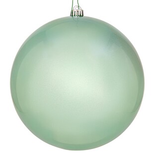 Foto 1 | Foto 1 | Adorno Colgante Vickerman Bola De Caramelo Color Menta Escarchada 25 Cm - Venta Internacional.