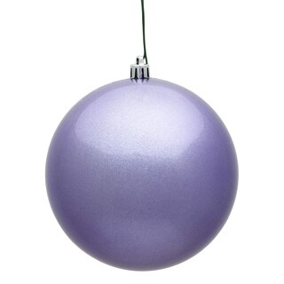 Foto 1 | Foto 1 | Adorno Colgante Vickerman 25 Cm Forma De Bola De Caramelo Color Lavanda - Venta Internacional.