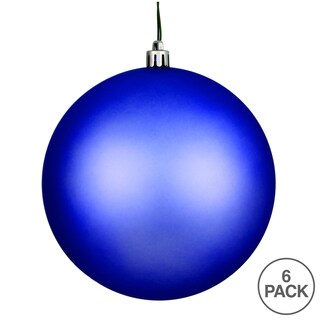 Foto 3 | Foto 3 | Adorno Vickerman Con Forma De Bola Mate Con Forma De Bígaro 10 Cm Paquete De 6 - Venta Internacional.