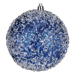 Foto 1 | Foto 1 | Adorno Colgante Vickerman 15 Cm Brillo Azul Medianoche Set De 4 - Venta Internacional.