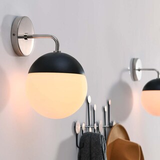 Foto 4 | Foto 4 | Lámpara De Pared Modway Stellar De 1 Luz Cristal Opalino Niquelado 20 X 18 X 30 Cm - Venta Internacional.