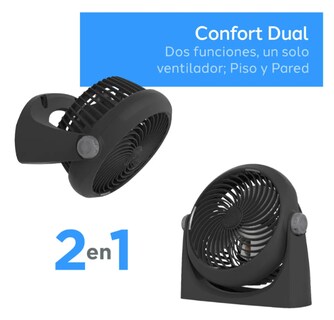 Foto 2 | Foto 2 | Ventilador De Escritorio Cantidad De Aspas 3 Aspas Gris Diámetro 10 '' Frecuencia 60 Material De Las Aspas Plástico