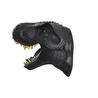 Foto 2 | Foto 2 | Soporte De Pared Hi-line Gift Ltd Con Forma De Cabeza De Dinosaurio Negro - Venta Internacional.