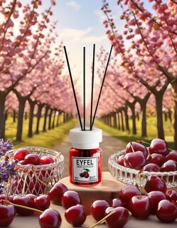 Foto 2 | Foto 2 | Difusor De Aromas Eyfel Con Aroma A Cereza 120 Ml Juego De Cañas - Venta Internacional.