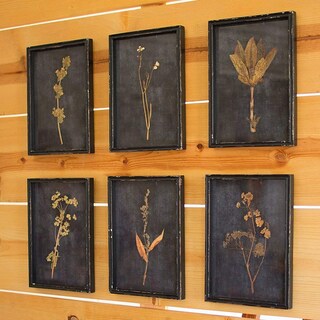 Foto 3 | Foto 3 | Arte De Pared Kalalou Chh1159 Impresiones Bajo Vidrio 25x3x35 Cm - Venta Internacional.
