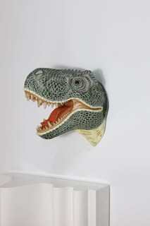 Foto 1 | Foto 1 | Escultura De Cabeza De Dinosaurio De Hi-line Gift Ltd De Wall Art 23 X 32 X 35 Cm - Venta Internacional.
