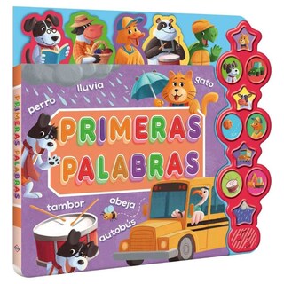 Foto 1 | Foto 1 | Libro Infantil Primeras Palabras Con 10 Sonidos
