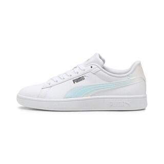 Foto 1 | Foto 1 | Tenis Puma Smash 3.0 Holo 2.0 Jr. Para Niña Blanco