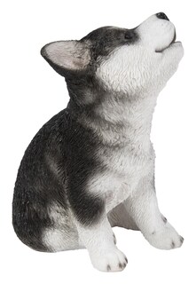Foto 2 | Foto 2 | Figura Hi-line Gift Ltd. Husky Siberiano Perrito Aullando - Venta Internacional.