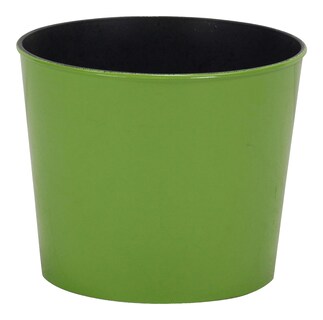 Foto 1 | Foto 1 | Maceta Moderna Redonda De Plástico Verde Lima De Planter Cheung 7'' - Venta Internacional.