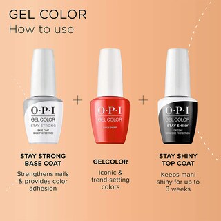 Foto 5 | Foto 5 | Esmalte De Uñas En Gel Negro Opi Gelcolor Cave The Way 15 Ml - Venta Internacional.