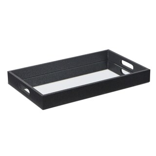 Foto 1 | Foto 1 | Espejo Negro Biselado Con Burbujas En Relieve De Tray Cheung 40 X 24 X 5 Cm - Venta Internacional.