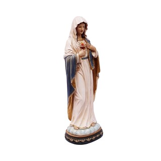 Foto 5 | Foto 5 | Figurine Hi-line Gift Ltd.  Con El Sagrado Corazón De María  12 Pulgadas  Poliresina - Venta Internacional.