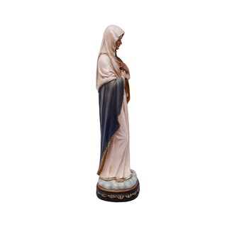 Foto 6 | Foto 6 | Figurine Hi-line Gift Ltd.  Con El Sagrado Corazón De María  12 Pulgadas  Poliresina - Venta Internacional.