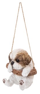 Foto 2 | Foto 2 | Figura De Acción Hi-line Gift Ltd 87704-a De Cachorro Shih Tzu Colgante - Venta Internacional.