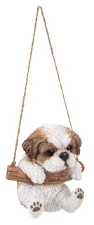 Foto 3 | Foto 3 | Figura De Acción Hi-line Gift Ltd 87704-a De Cachorro Shih Tzu Colgante - Venta Internacional.