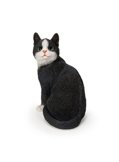 Foto 3 | Foto 3 | Estatua De Jardín Gato Negro Hi-line Gift Ltd. De Poliresina - Venta Internacional.