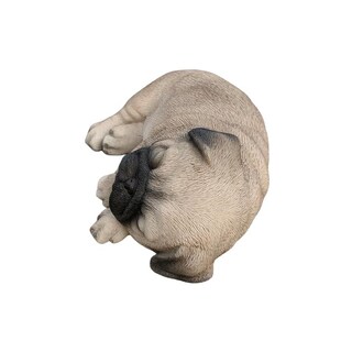 Foto 3 | Foto 3 | Figuine Hi-line Gift Ltd. Pug Dreamland Poliresina Marrón - Venta Internacional.