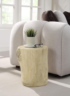 Foto 3 | Foto 3 | Mesa Acme Gene Round Accent  Color Marrón Natural - Venta Internacional.