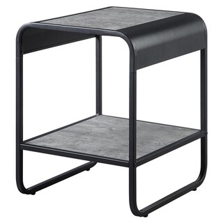 Foto 4 | Foto 4 | Mesa Auxiliar De Madera Raziela De Table Acme Color Gris Negro - Venta Internacional.