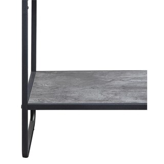 Foto 5 | Foto 5 | Mesa Auxiliar De Madera Raziela De Table Acme Color Gris Negro - Venta Internacional.