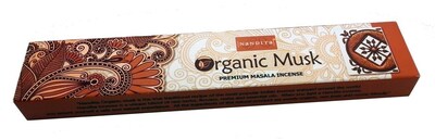 Foto 1 | Foto 1 | Varillas De Incienso Organic Musk Premium Masala Caja De 15 G (12) - Venta Internacional.