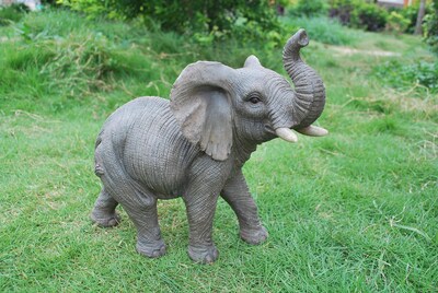 Foto 1 | Foto 1 | Figura Hi-line Gift Ltd Con Trompa De Elefante De Hasta 30 Cm - Venta Internacional.