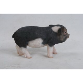 Foto 3 | Foto 3 | Figura Hi-line Gift Ltd Baby Cerdo  Color Marrón Oscuro  13 Cm - Venta Internacional.