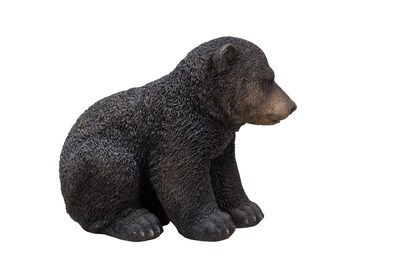 Foto 2 | Foto 2 | Figura Hi-line Gift Ltd Con Forma De Oso Negro Sentado 42 X 34 X 30 Cm - Venta Internacional.