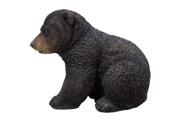 Foto 3 | Foto 3 | Figura Hi-line Gift Ltd Con Forma De Oso Negro Sentado 42 X 34 X 30 Cm - Venta Internacional.
