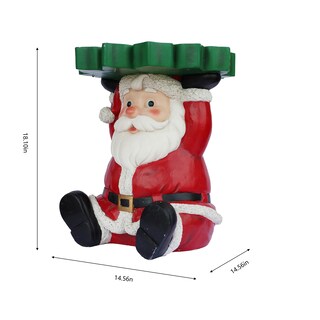 Foto 3 | Foto 3 | Batería Hi-line Gift Ltd Para Decoración De Mesa Auxiliar Iluminada De Papá Noel - Venta Internacional.