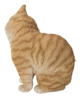 Foto 2 | Foto 2 | Escultura Hi-line Gift Gato Amarillo Rascador De Orejas En Poliresina - Venta Internacional.