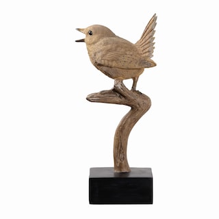 Foto 5 | Foto 5 | Escultura De Pájaro De Resina Hi-line Gift Ltd  Decoración Realista - Venta Internacional.