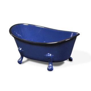 Foto 2 | Foto 2 | Bañera Cheung's Lavande De Metal Color Azul Marino 18 X 10 X 8 Cm - Venta Internacional.