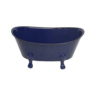 Foto 4 | Foto 4 | Bañera Cheung's Lavande De Metal Color Azul Marino 18 X 10 X 8 Cm - Venta Internacional.