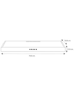 Foto 5 | Foto 5 | Campana De Pared Mabe Cmpuv801ssx0 Inoxidable 80 Cm 3 Niveles De Extracción