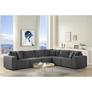 Foto 1 | Foto 1 | Sofá Acme Modular De Dos Brazos Nuevo - Venta Internacional.
