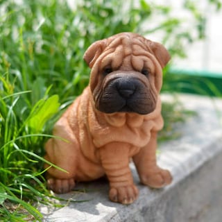 Foto 1 | Foto 1 | Perrito Shar Pei De Sculpture Hi-line Gift Ltd 16 Cm - Venta Internacional.