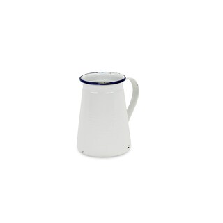 Foto 2 | Foto 2 | Empuñadura Metálica Lacada En Blanco Y Azul De Pitcher Cheung - Venta Internacional.