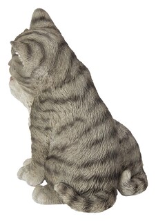 Foto 2 | Foto 2 | Figura Hi-line Gift Ltd Para Gatitos Abrazándose Color Gris Realista - Venta Internacional.