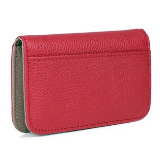 Foto 2 | Foto 2 | Tarjetero Wallet Dopp Pik-me-up De Piel Roja - Venta Internacional.