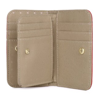 Foto 3 | Foto 3 | Tarjetero Wallet Dopp Pik-me-up De Piel Roja - Venta Internacional.