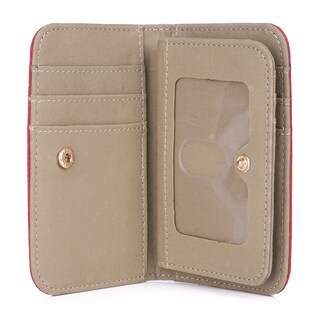 Foto 4 | Foto 4 | Tarjetero Wallet Dopp Pik-me-up De Piel Roja - Venta Internacional.