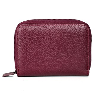 Foto 1 | Foto 1 | Billetera Julia Buxton Usa Hudson En Cuero Rojo Suave Como Mantequilla - Venta Internacional.